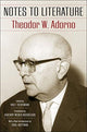 Book cover of: Notes to Literature. By: Theodor W. Adorno