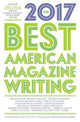 Book cover of: Best American Magazine Writing 2017. By: Sid Holt
