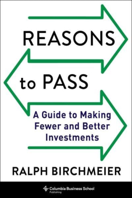 Book cover of: Reasons to Pass. By: Ralph Birchmeier