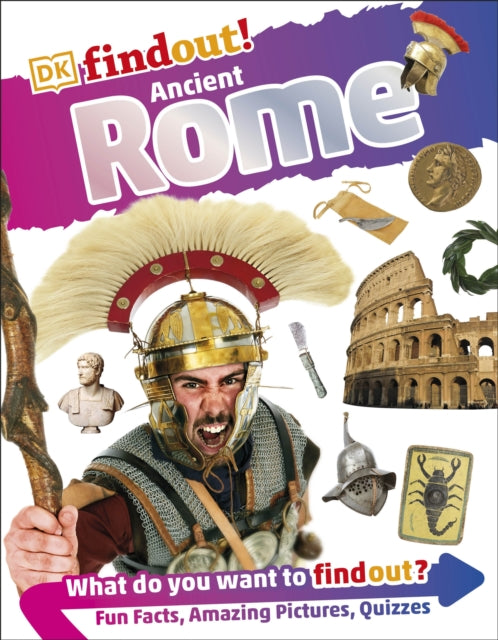 Book cover of: DKfindout! Ancient Rome. By: DK Publishing