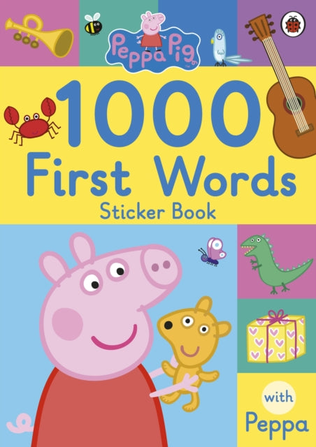 Book cover of: Peppa Pig: 1000 First Words Sticker Book
