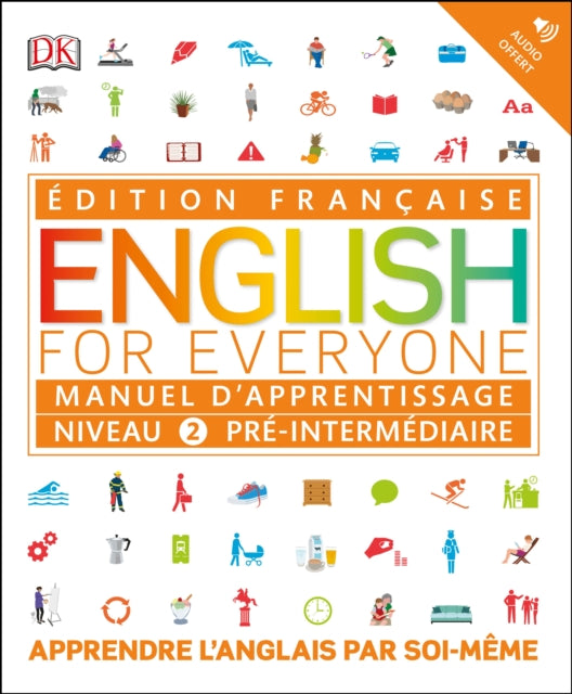 Book cover of: English for Everyone Course Book Level 2 Beginner. By: DK Publishing