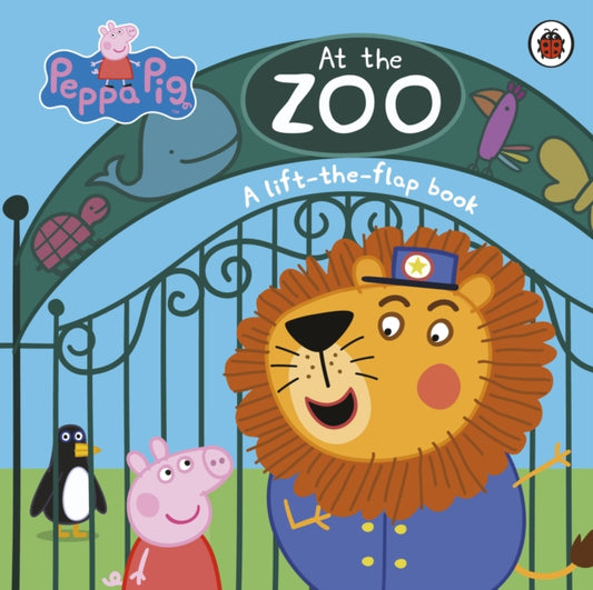 Book cover of: Peppa Pig: At the Zoo. By: Ladybird Staff