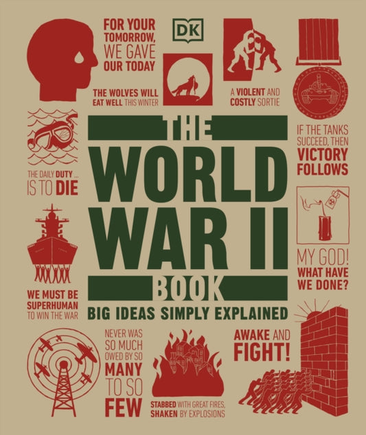 World War II Book, Big Ideas Simply Explained 9780241347119 DK Publishing