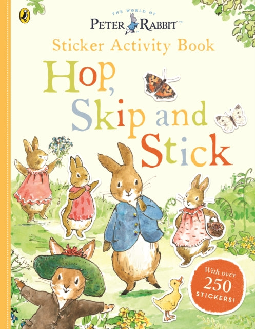 Peter Rabbit Hop, Skip, Stick Sticker Activity 9780241371749 Beatrix Potter