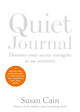 Book cover of: Quiet Journal. By: Susan Cain