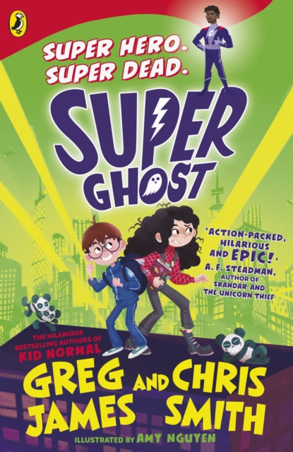 Book cover of: Super Ghost. By: Greg James