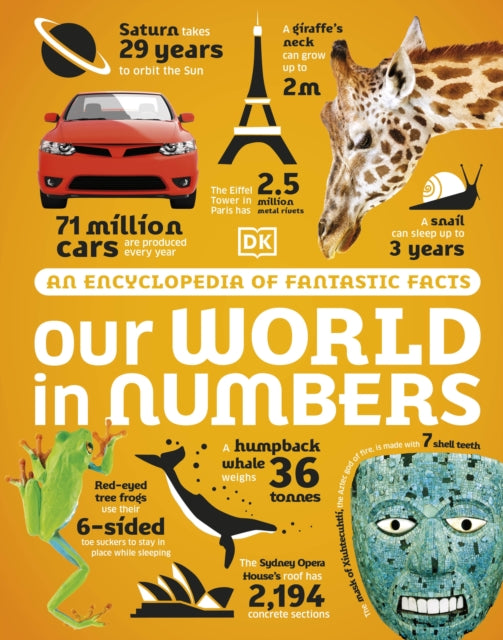 Book cover of: Our World in Numbers. By: DK Publishing