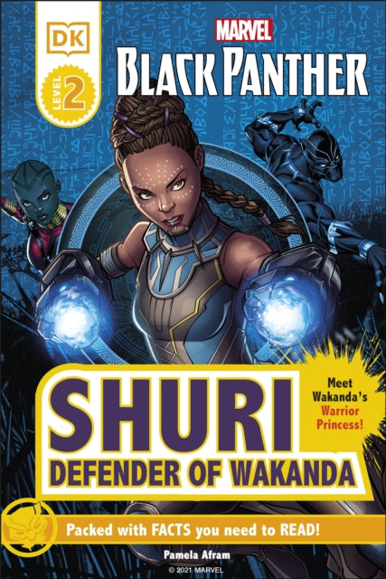 Book cover of: Marvel Black Panther Shuri Defender of Wakanda. By: DK Publishing