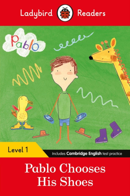 Book cover of: Ladybird Readers Level 1 - Pablo - Pablo Chooses his Shoes (ELT Graded Reader). By: Pablo