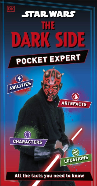 Book cover of: Star Wars The Dark Side Pocket Expert. By: Catherine Saunders