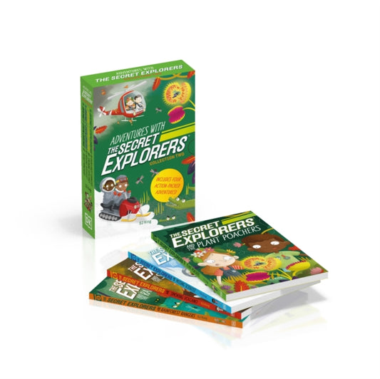 Book cover of: Adventures with The Secret Explorers: Collection Two. By: S. J. King