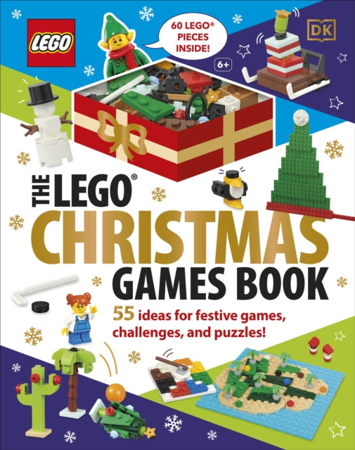 LEGO Christmas Games Book, 55 Ideas for Festive Games, Challenges, and Puzzles 9780241608821 DK Publishing