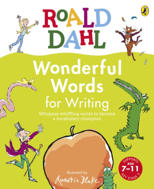 Book cover of: Roald Dahl Wonderful Words for Writing. By: Roald Dahl