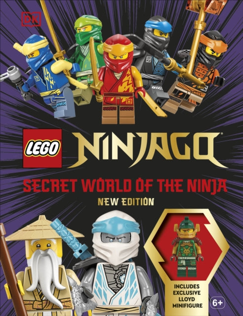 LEGO Ninjago Secret World of the Ninja New Edition, With Exclusive Lloyd LEGO Minifigure 9780241629406 DK Publishing