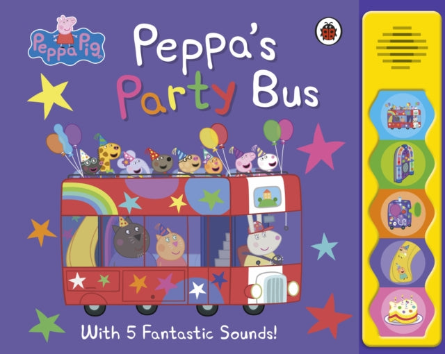 Book cover of: Peppa Pig: Peppa's Party Bus!