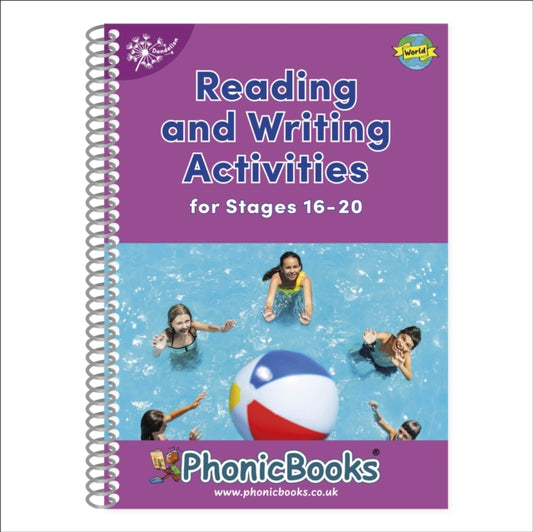 Book cover of: Phonic Books Dandelion World Reading and Writing Activities for Stages 16-20. By: Phonic Books