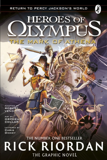 Mark of Athena: The Graphic Novel (Heroes of Olympus Book 3) 9780241686515 Rick Riordan