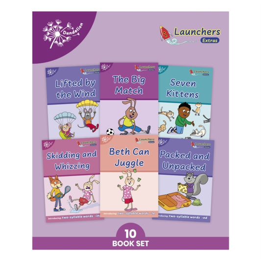 Book cover of: Phonic Books Dandelion Launchers Extras Stages 16-20. By: Phonic Books