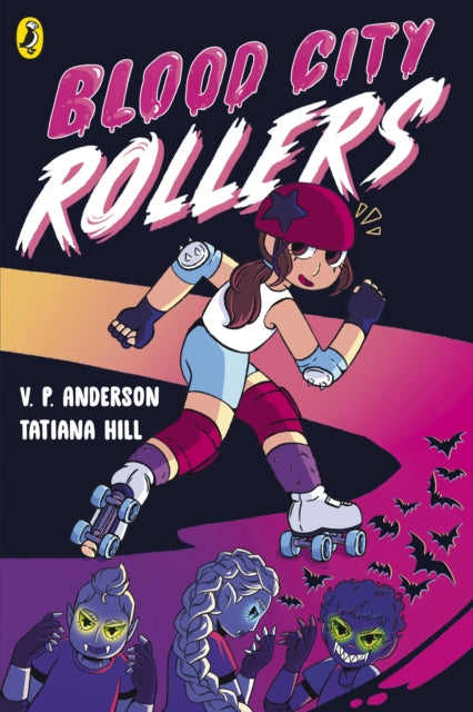 Book cover of: Blood City Rollers. By: V. P. Anderson