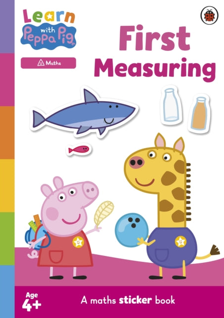 Learn with Peppa: First Measuring sticker activity book 9780241716953 Peppa Pig