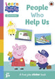 Learn with Peppa: People Who Help Us Sticker activity book 9780241717615 Peppa Pig