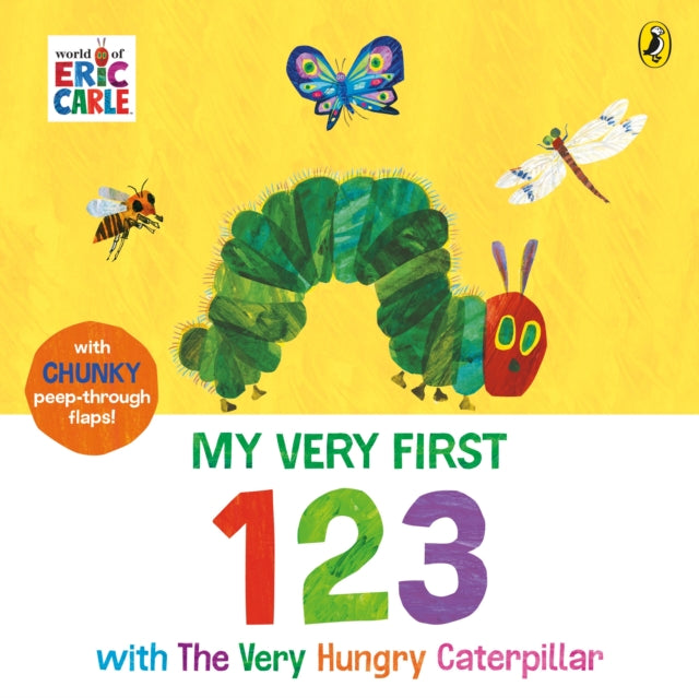 My Very First 123 with The Very Hungry Caterpillar, A Lift-the-Flap Book 9780241720851 Eric Carle
