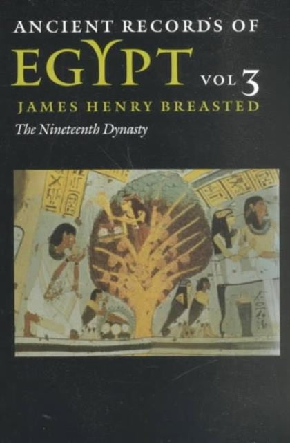 Book cover of: Ancient Records of Egypt. By: James Henry Breasted