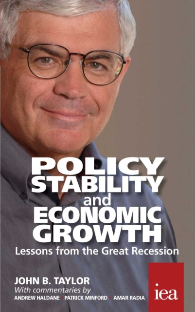 Book cover of: Policy Stability and Economic Growth. By: John B. Taylor