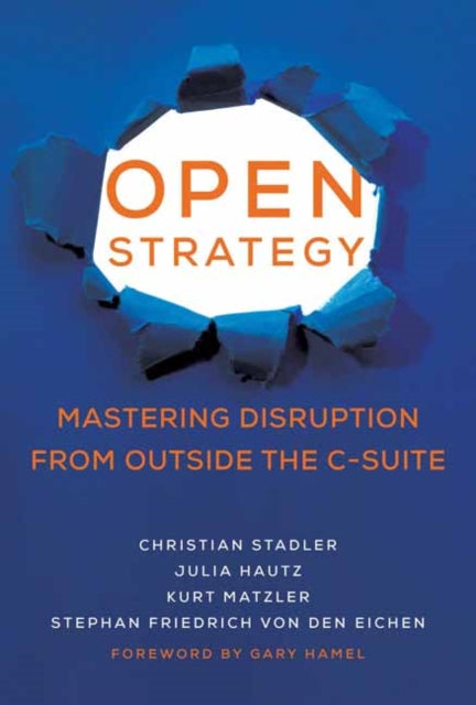 Book cover of: Open Strategy. By: Christian Stadler