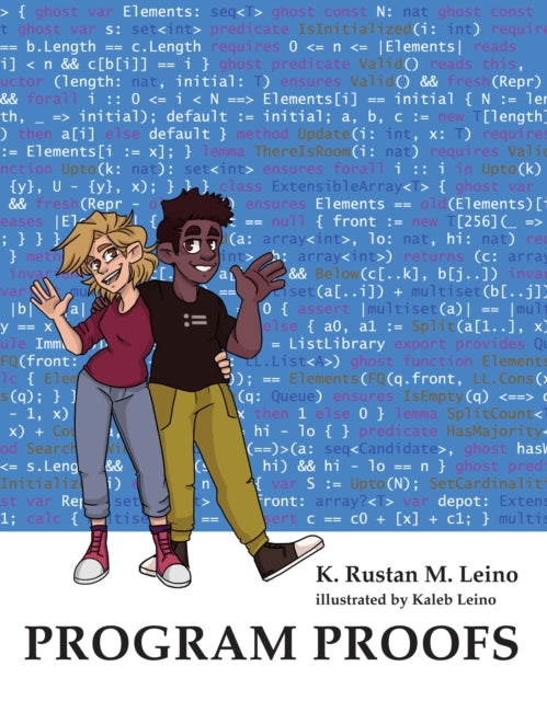 Book cover of: Program Proofs. By: K. Rustan M. Leino