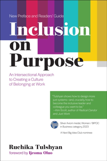 Book cover of: Inclusion on Purpose. By: Ruchika Tulshyan