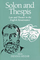 Book cover of: Solon and Thespis. By: Dennis Kezar