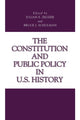 Book cover of: Constitution and Public Policy in U.S. History. By: Julian E. Zelizer
