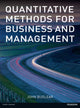 Book cover of: Quantitative Methods for Business and Management. By: John Buglear