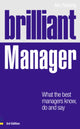 Book cover of: Brilliant Manager. By: Nic Peeling