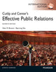 Book cover of: Cutlip and Center's Effective Public Relations. By: Glen M. Broom . Bey . Ling Sha
