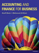 Book cover of: Accounting and Finance for Business. By: Geoff Black