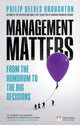 Book cover of: Management Matters. By: DELVES-BROUGHTON, P