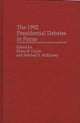 Book cover of: 1992 Presidential Debates in Focus