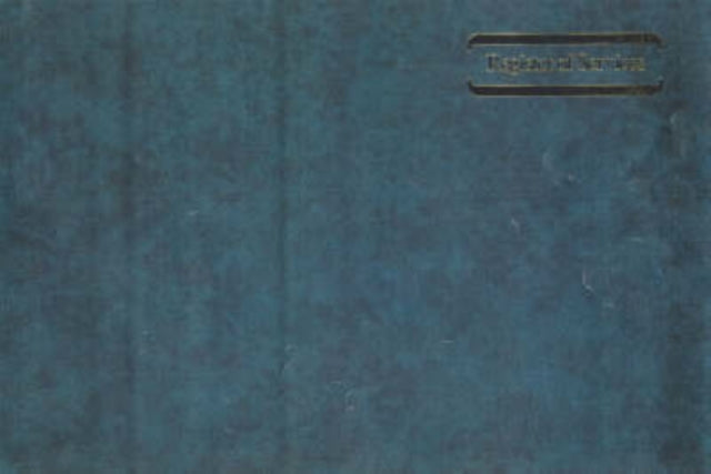 Book cover of: Service Register. By: Daniel eissbort