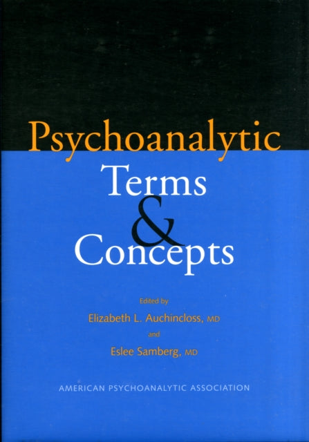 Book cover of: Psychoanalytic Terms and Concepts. By: Elizabeth L. Auchincloss