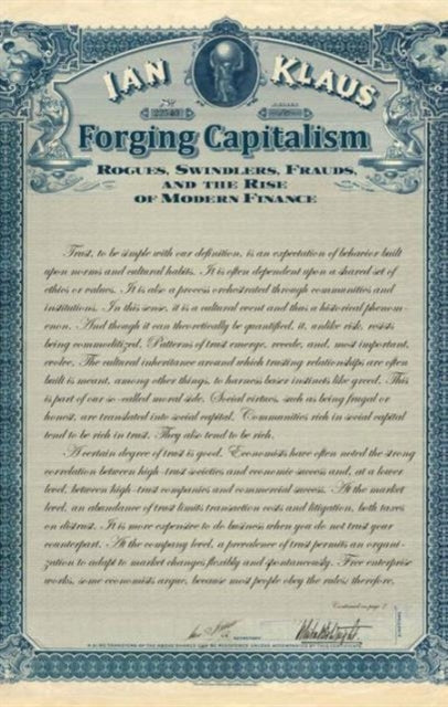 Book cover of: Forging Capitalism. By: Ian Klaus
