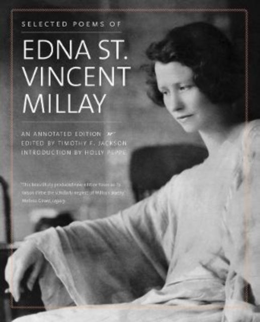 Book cover of: Selected Poems of Edna St. Vincent Millay. By: Edna St. Vincent Millay