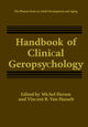 Book cover of: Handbook of Clinical Geropsychology
