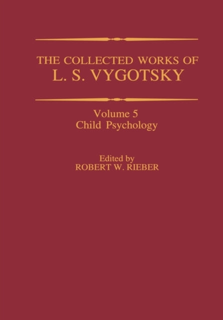 Book cover of: Collected Works of L. S. Vygotsky