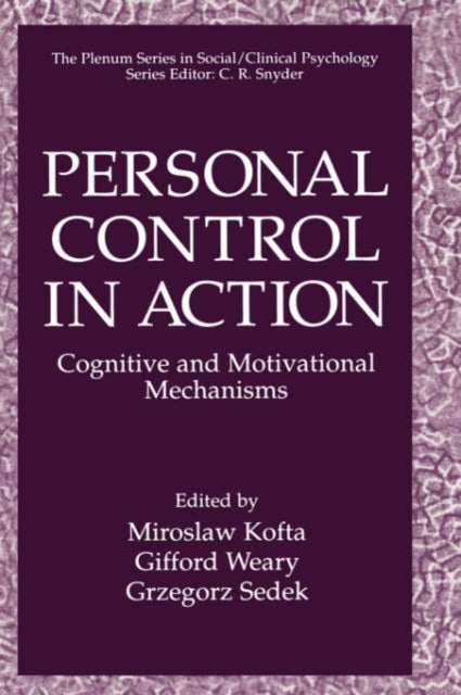 Book cover of: Personal Control in Action
