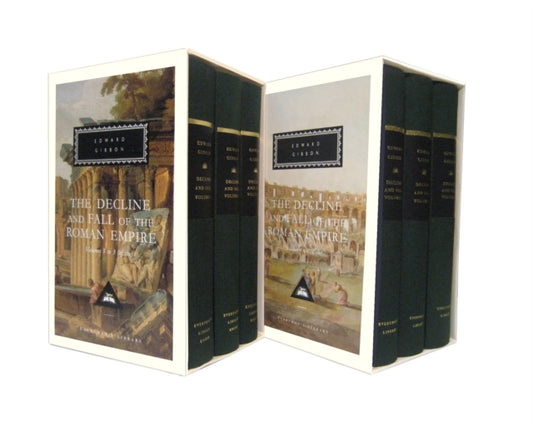 Book cover of: Decline and Fall of the Roman Empire, Volumes 1 to 6. By: Edward Gibbon