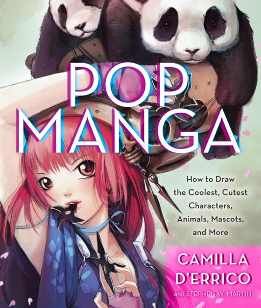Book cover of: Pop Manga. By: Camilla D'Errico