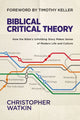 Biblical Critical Theory, How the Bible's Unfolding Story Makes Sense of Modern Life and Culture 9780310128724 Christopher Watkin